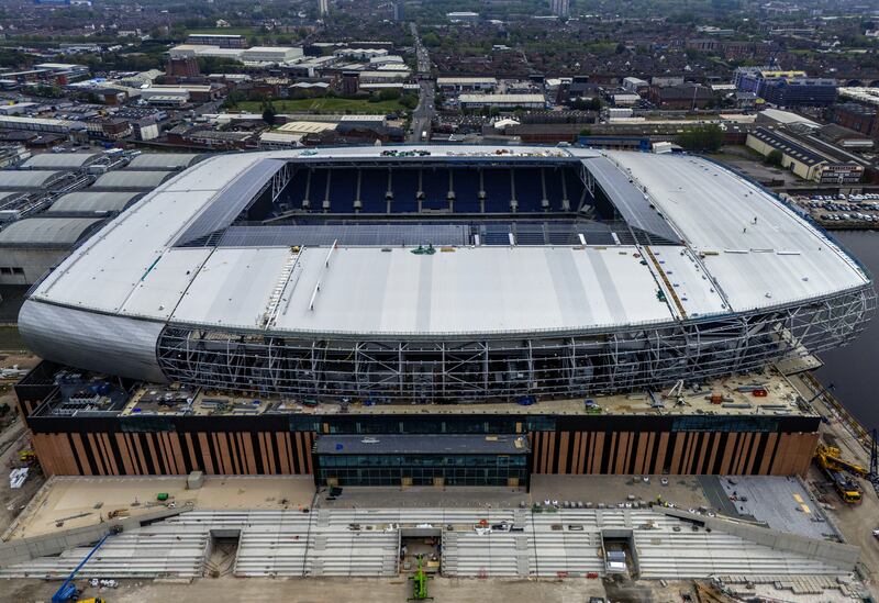 Everton are set to move into their new stadium at Bramley-Moore Dock in time for the 2025-26 season
