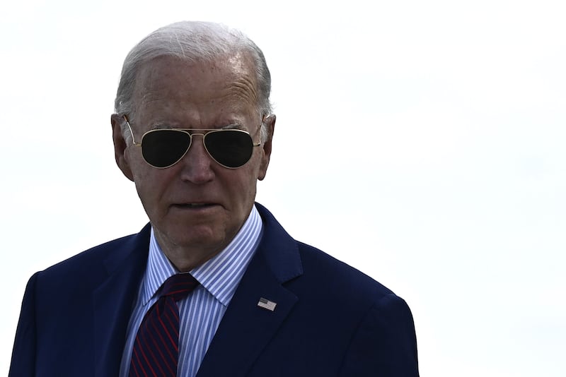 Hunter Biden is the US leader’s only living son (Pool via AP)