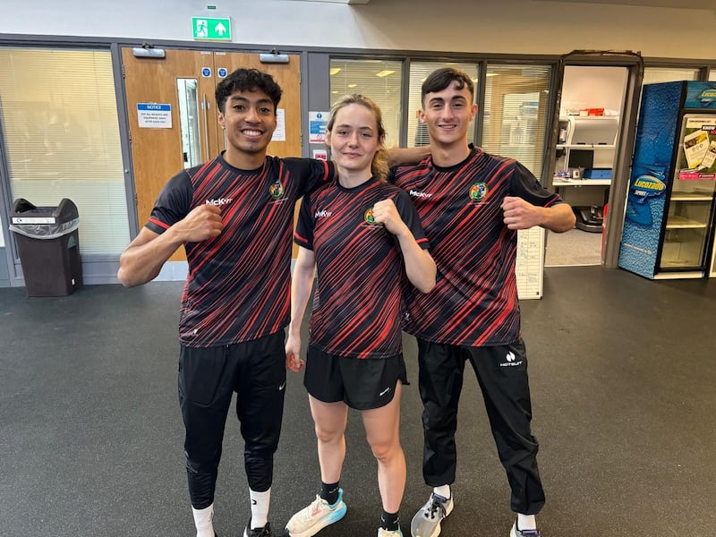 Clepson dos Santos, Carleigh Irving and Louis Rooney are all part of the Ireland team that will compete at the upcoming European U22 Championships