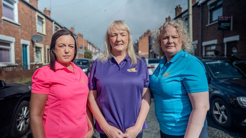 Is Mise le Mess presenters Derena Uí Dhochartaigh, Síle Ní Duibheannaigh and Colleen Nic Aodha