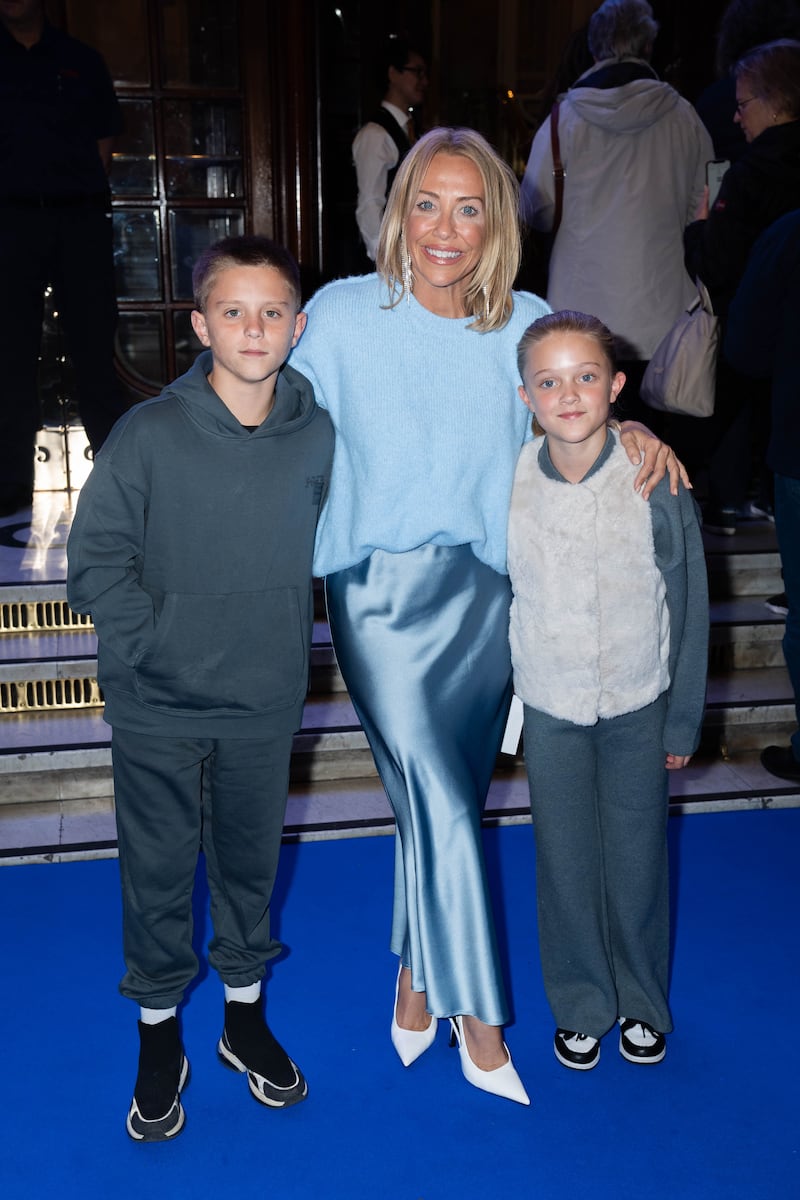 Laura Hamilton, with children Rocco and Tahlia