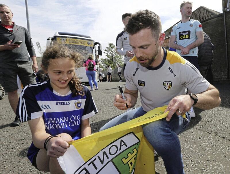 Neil McManus has been one of the best ambassadors for Antrim GAA 