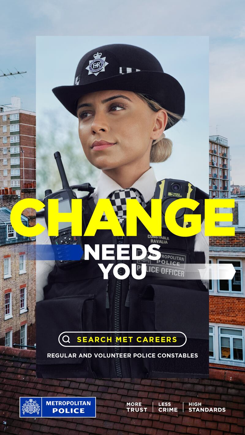 The new campaign from the Met (Met Police)