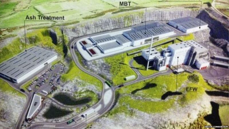 The courts last year quashed the Department for Infrastructure&#39;s decision to grant planning permission for the Arc21 facility at Mallusk in Co Antrim 