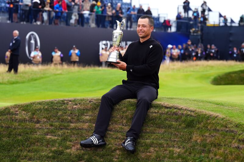 Xander Schauffele is halfway to a career grand slam after his Open triumph