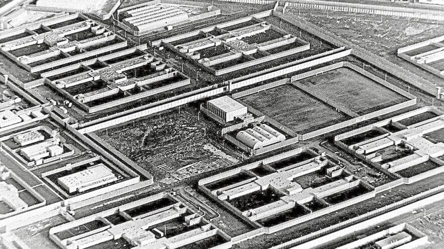The former Maze/Long Kesh prison site is located outside Lisburn. Picture: PA