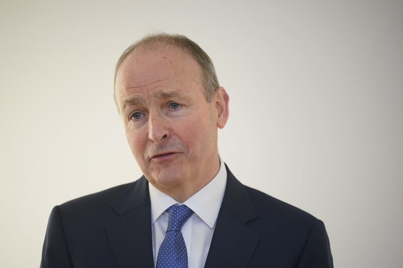 Micheal Martin talking