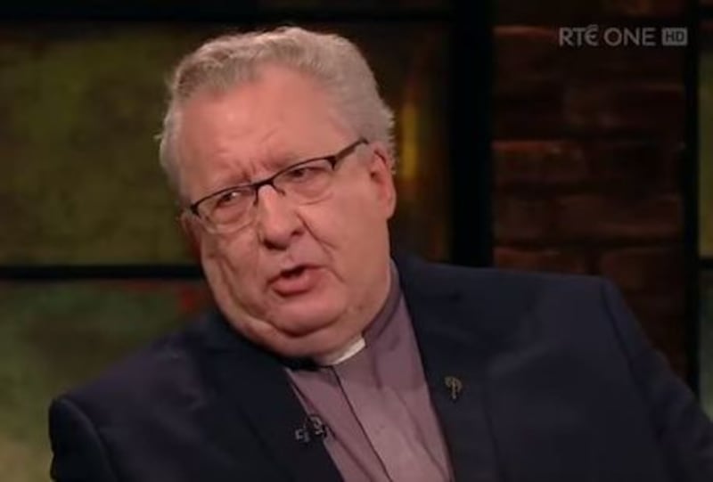 Fr Pat Collins was speaking about his work as an exorcist and his new book on RT&Eacute;'s The Late Late Show on Friday. Picture by RT&Eacute;