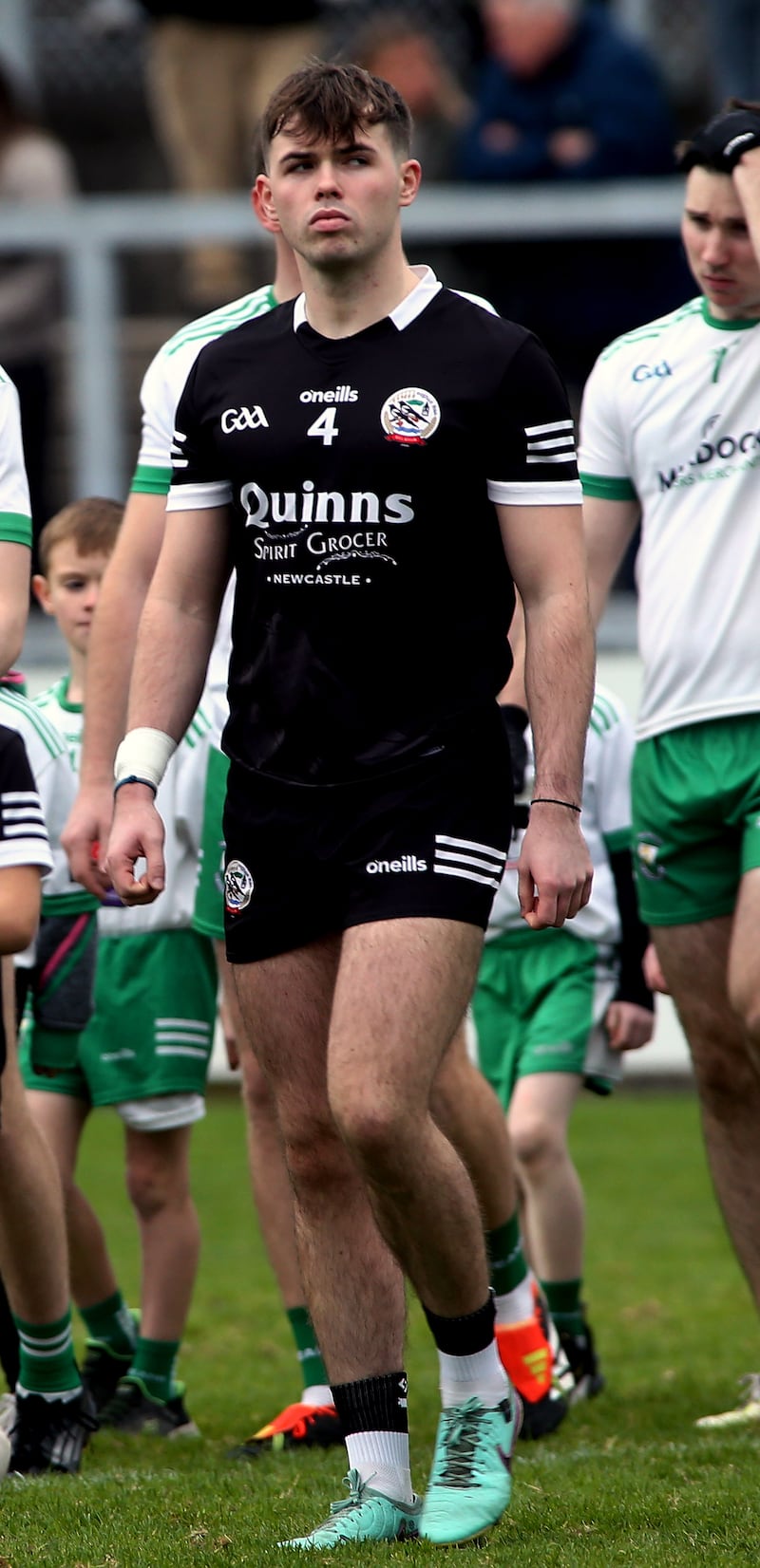 Kilcoo's Callum Rogers during the Down SFC final against Burren at Páirc Esler on Sunday
Picture: Seamus Loughran