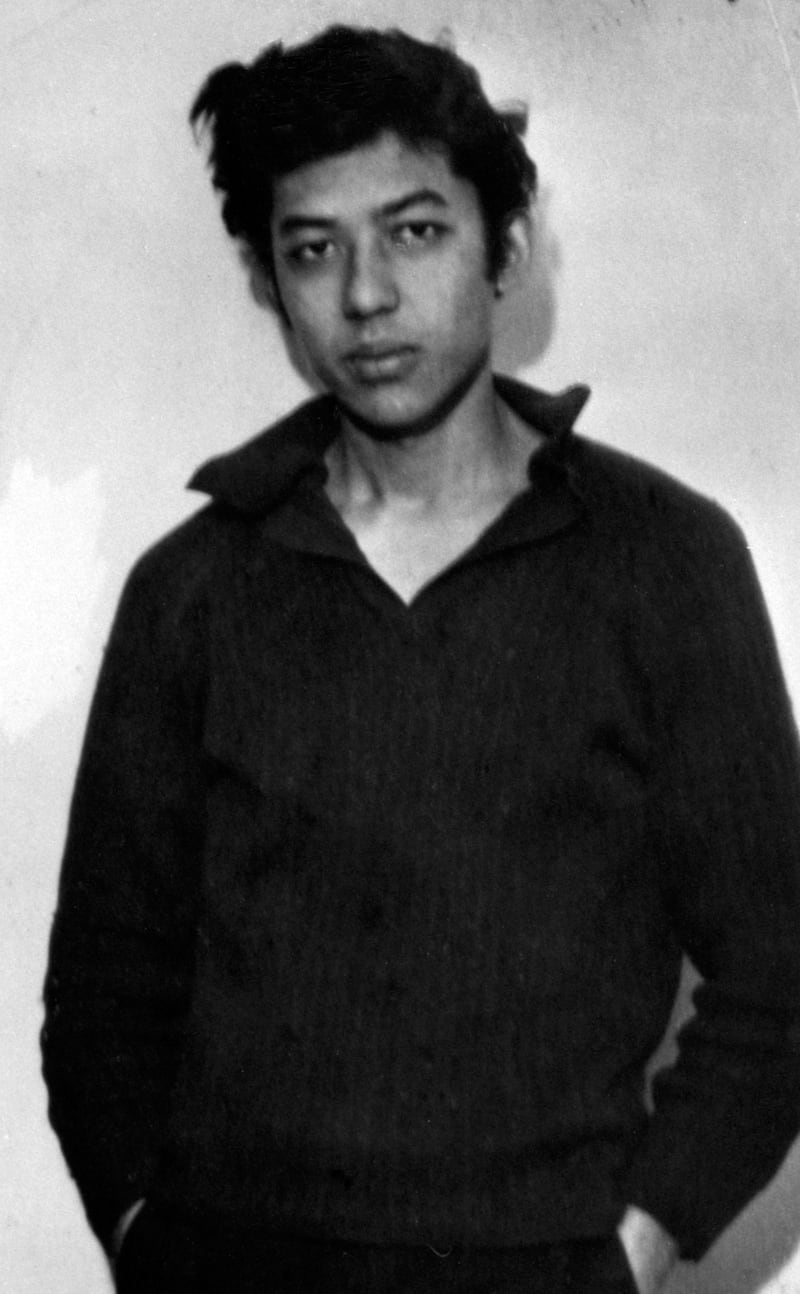Nizamodeen Hosein, pictured aged 22