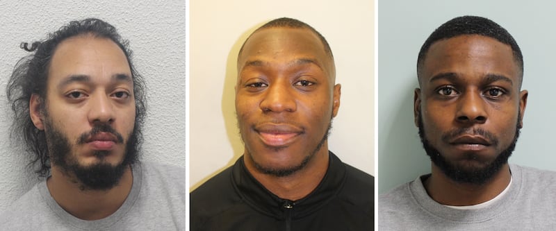 Shemiah Bell, Marcus Pottinger and Connel Bamgboye were jailed for their part in a gang nightclub shooting attributed to Chris Kaba