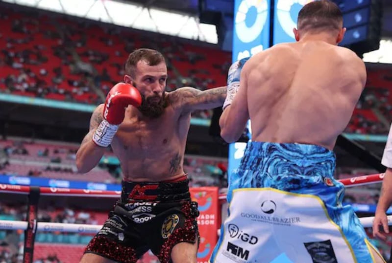 Anthony Cacace and Josh Warrington