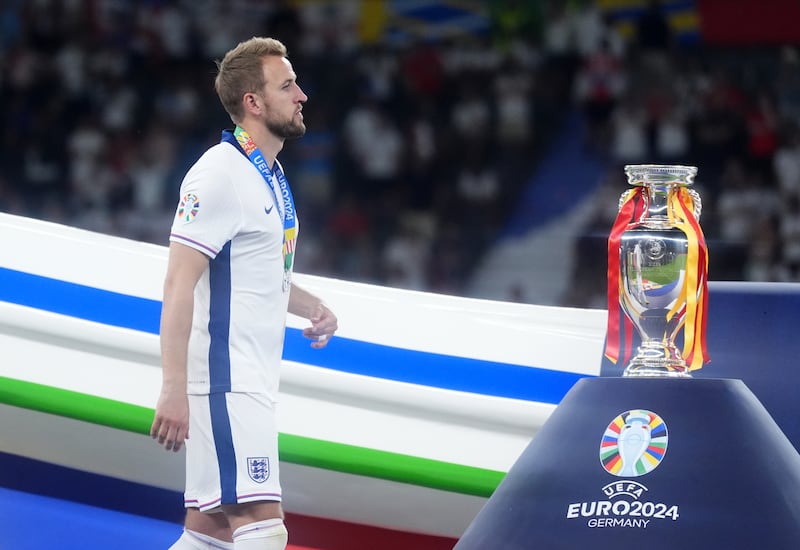 Kane has a pair of European Championship runner-up medals