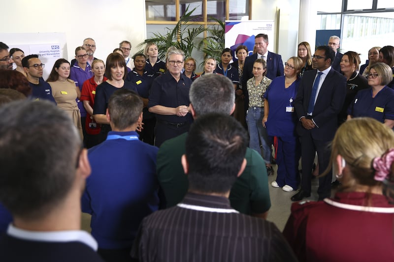 Prime Minister Sir Keir Starmer was frank with health workers about the future the service faces