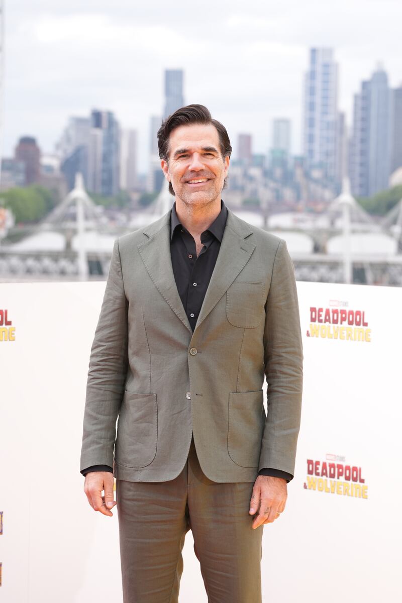 Rob Delaney during a photo call for Deadpool and Wolverine