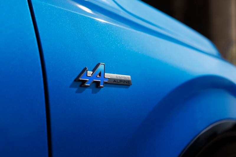 Alpine badges feature on higher spec models