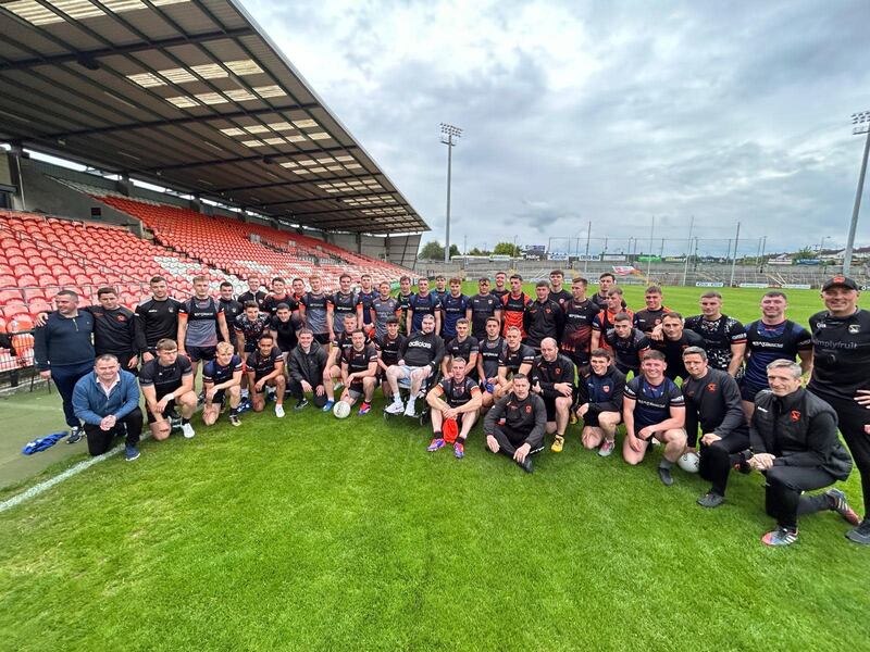 Caolan Finnegan was a guest at Armagh training during the build-up to the All-Ireland final. Kieran McGeeney said after their win that he would have been part of it had it not been for his illness.