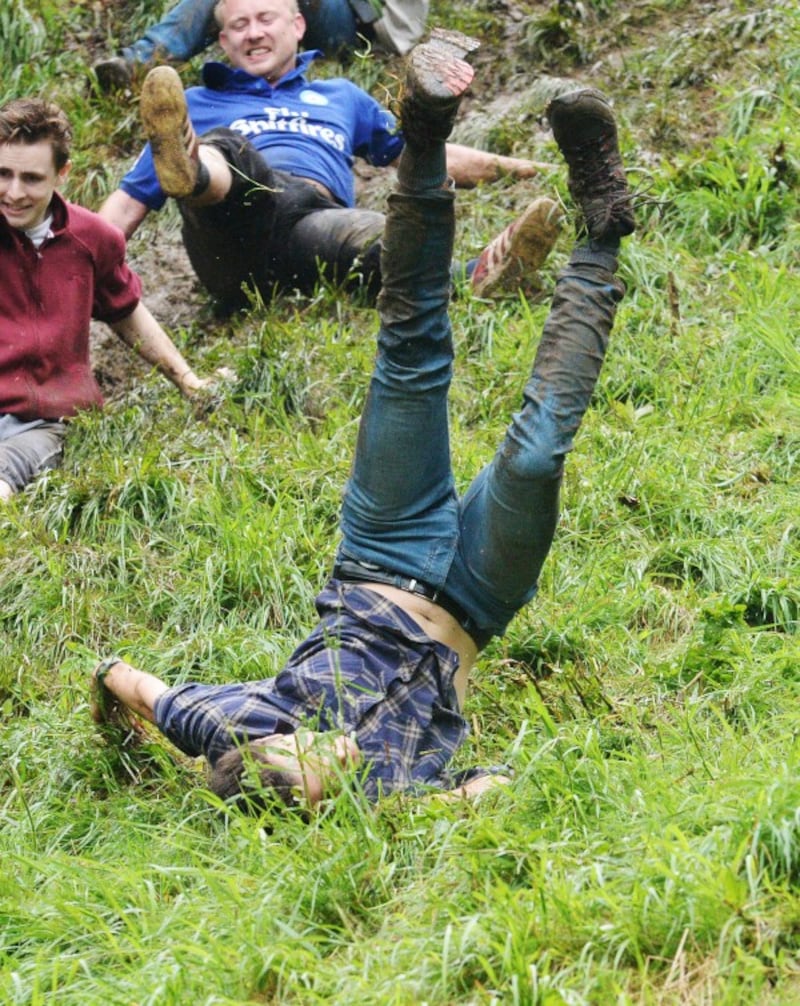 Cheese rolling