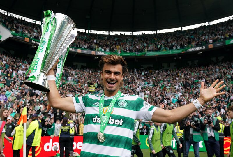 Jota enjoyed a successful two years with Celtic