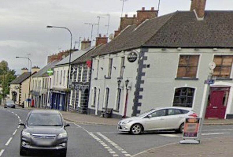 Police said a man in his 30s was in a critical condition after being assaulted outside a pub on the Main Street of Portglenone. Picture: Googlemaps. 