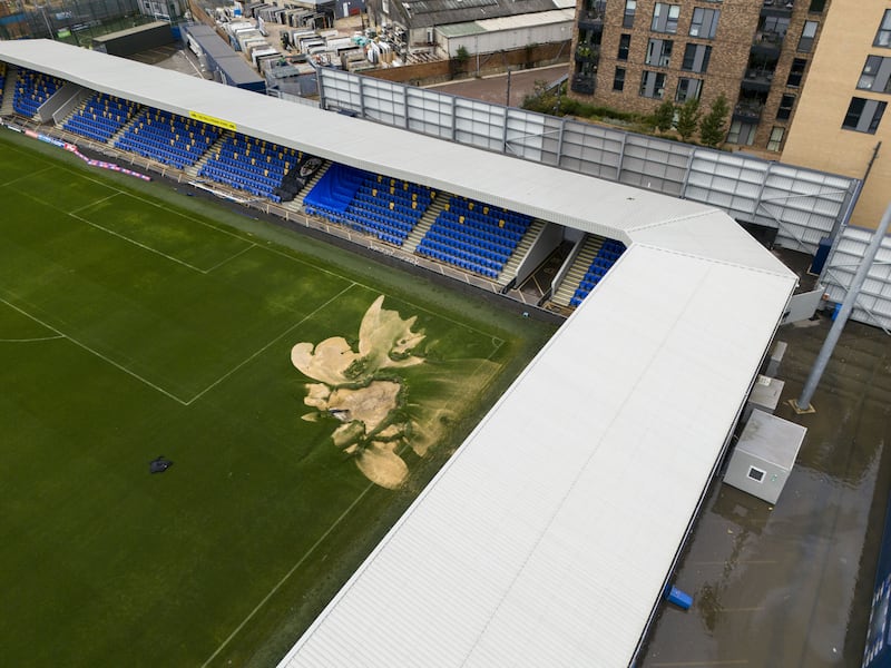 AFC Wimbledon face significant work to repair flood damage at the Cherry Red Records Stadium