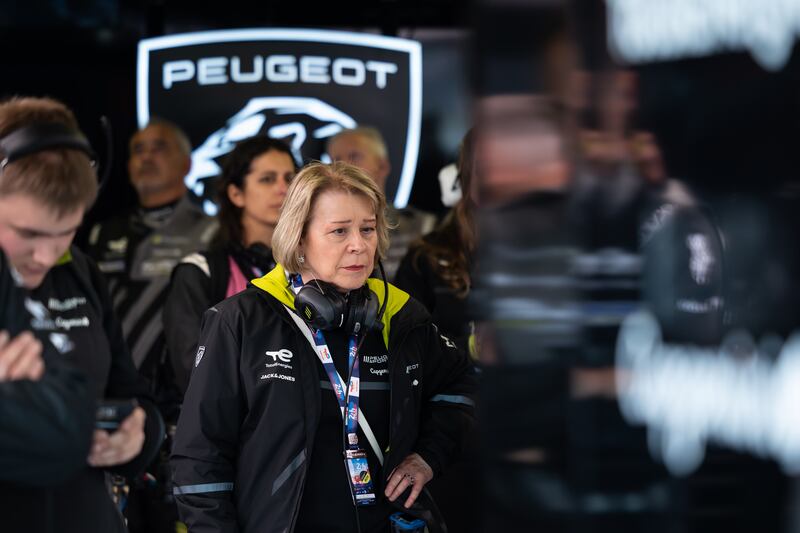 Linda Jackson attending the 24 hours of Le Mans 2024. (Peugeot)