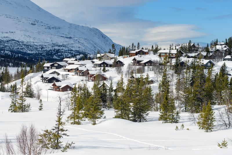 Gausta in Telemark, Norway