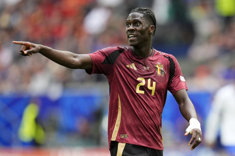 Amadou Onana was a regular for Belgium at Euro 2024