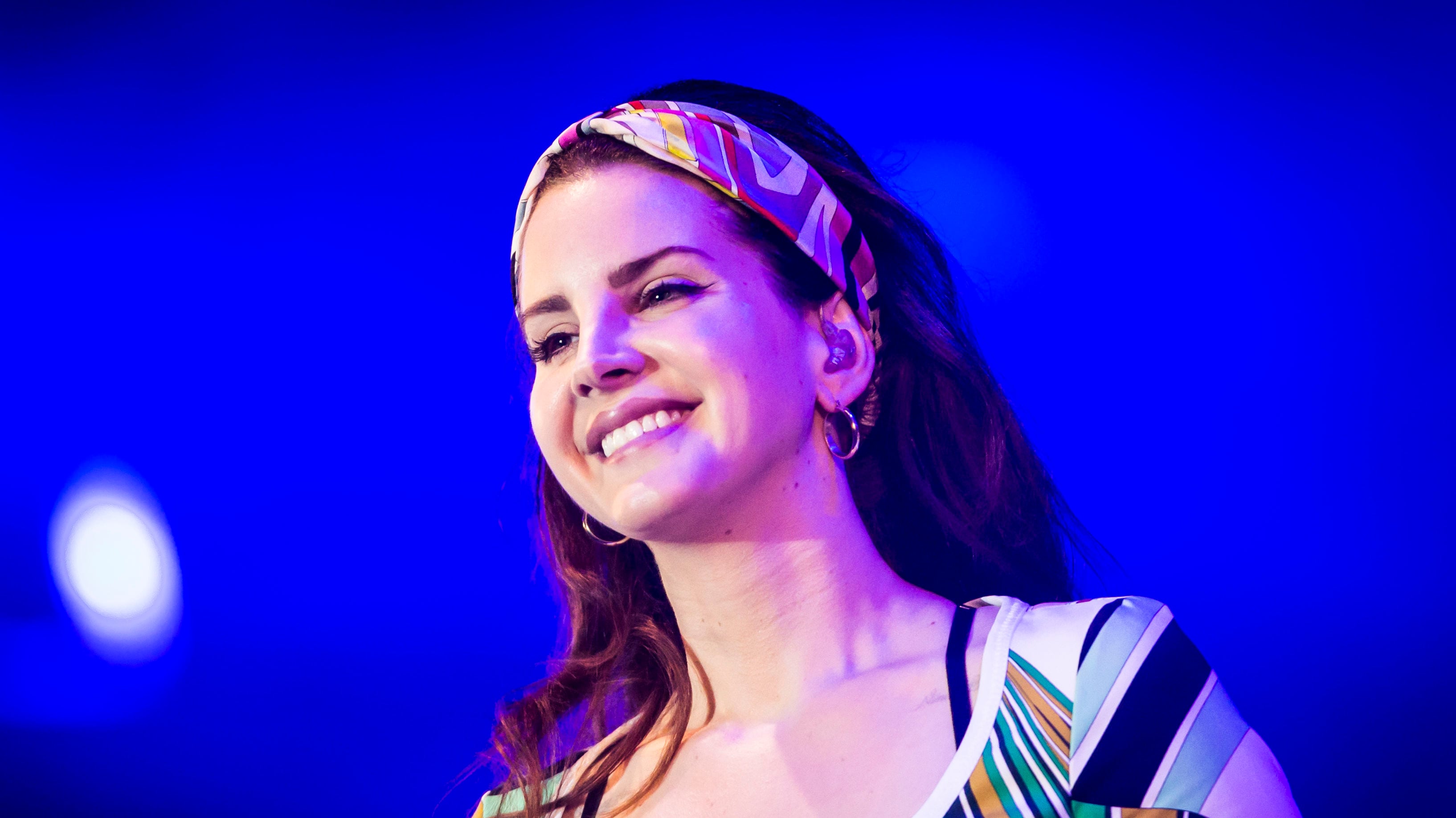 Singer Lana Del Rey accepted a special recognition award at the Ivor Novellos