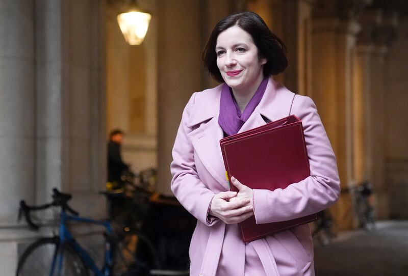 Education Secretary Bridget Phillipson arrives in Downing Street, London, for a Cabinet meeting