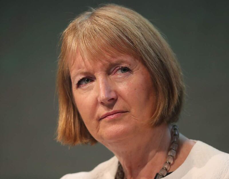 Harriet Harman has suggested a return of Covid-style remote working could be needed in Parliament over security fears