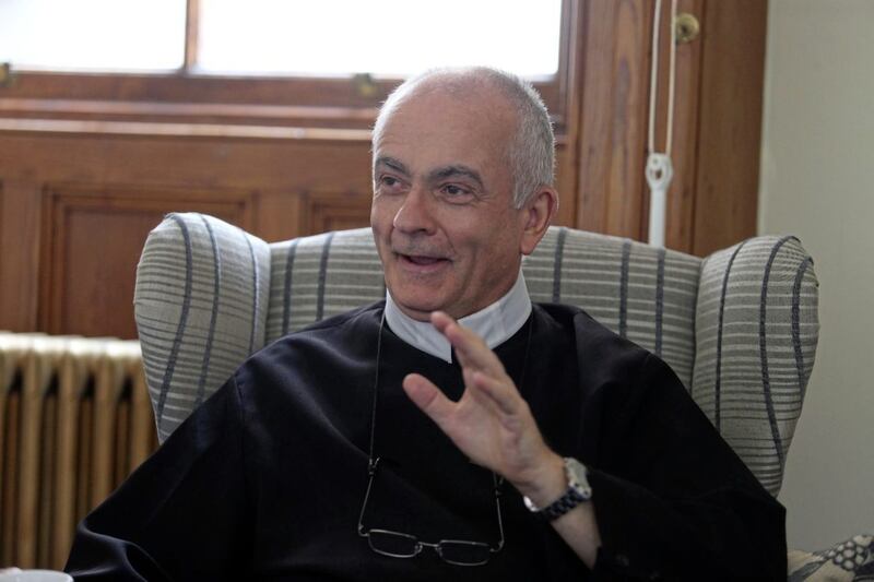 Redemptorist Superior General Fr Michael Brehl, during his visit to Clonard Monastery. Picture by Mal McCann 