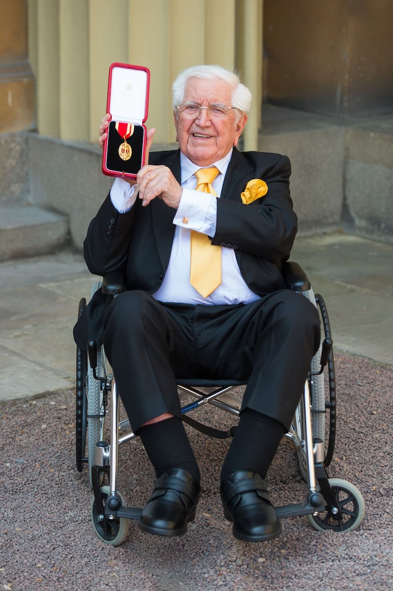 Sir Jack Petchey was knighted for his charity work