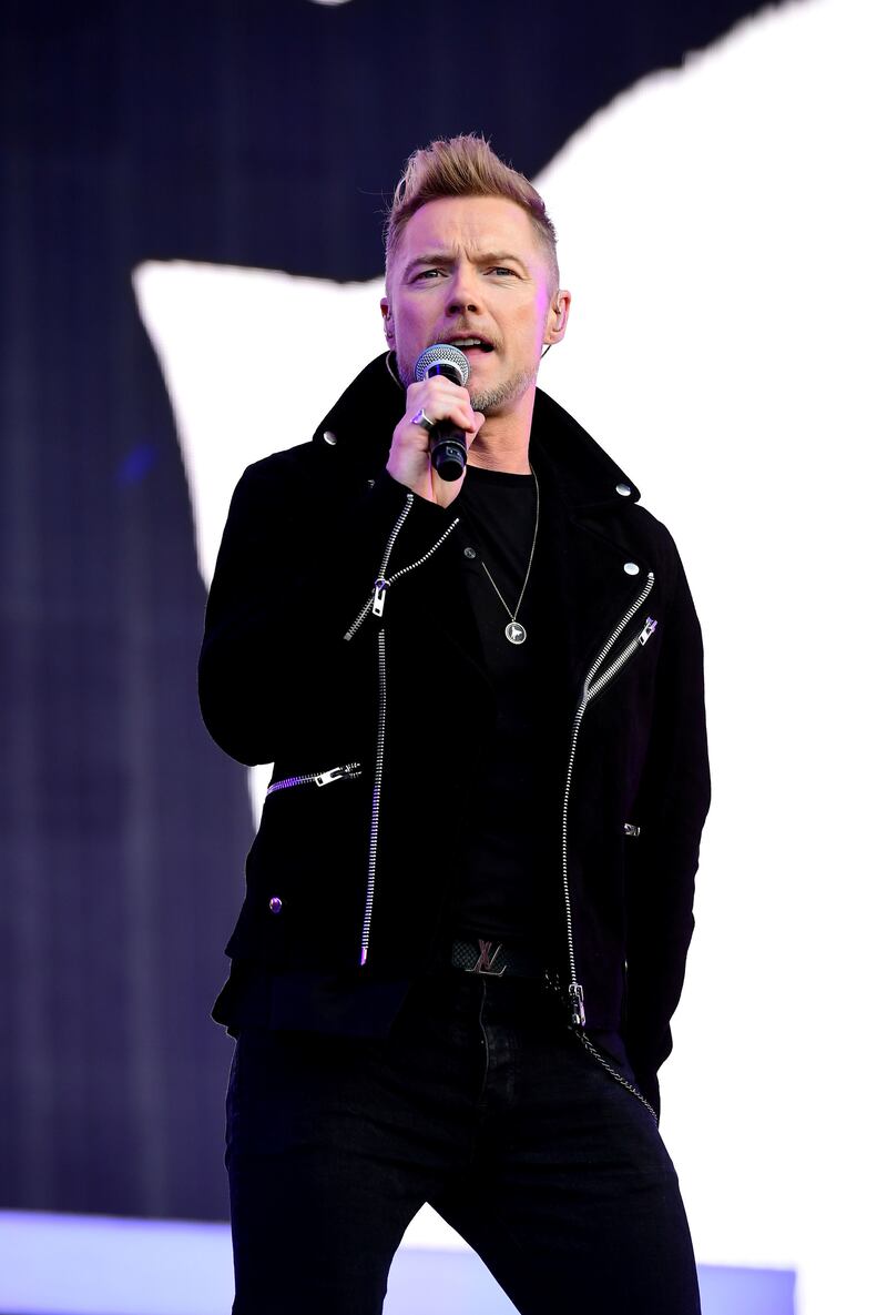 Walsh described his relationship with Ronan Keating as ‘a bit of a panto’