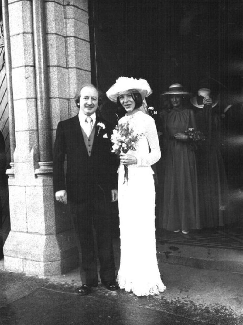 Uachtarán na hÉireann Michael D Higgins and his wife, Sabina, are celebrating their golden wedding anniversary. 
The couple were married fifty years ago today, July 8, 1974.