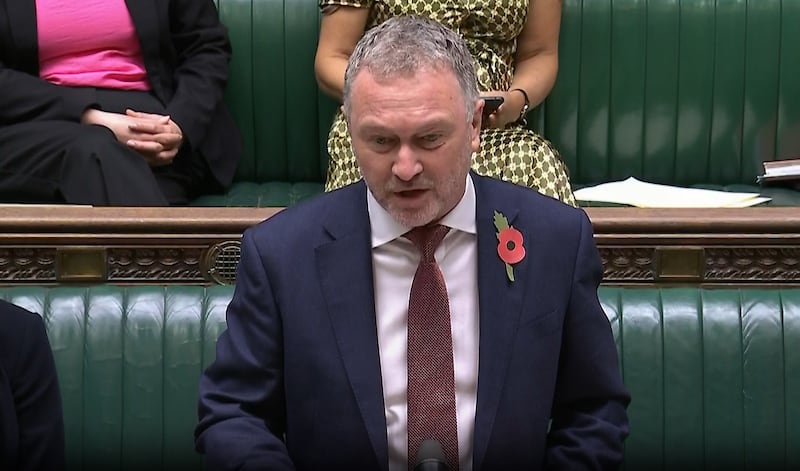 Environment Secretary Steve Reed told the House of Commons that he had ruled out renationalising water in England (House of Commons/UK Parliament)