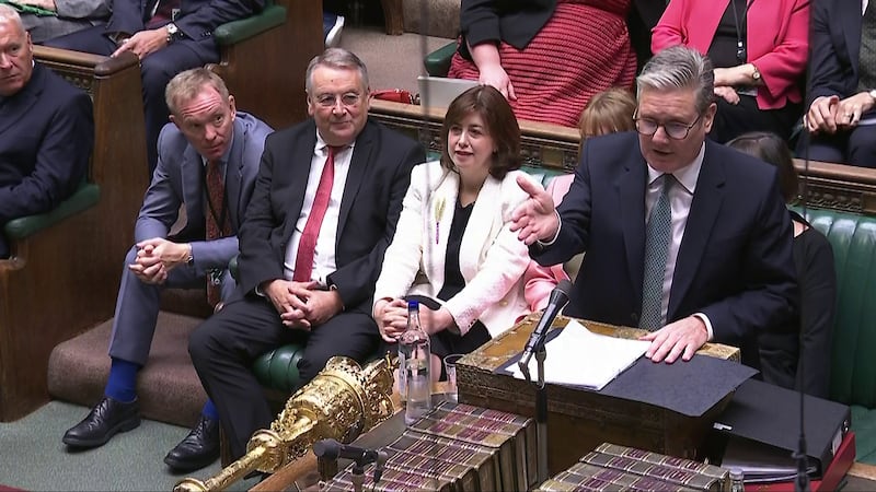 Sir Keir Starmer during Prime Minister’s Questions in the House of Commons