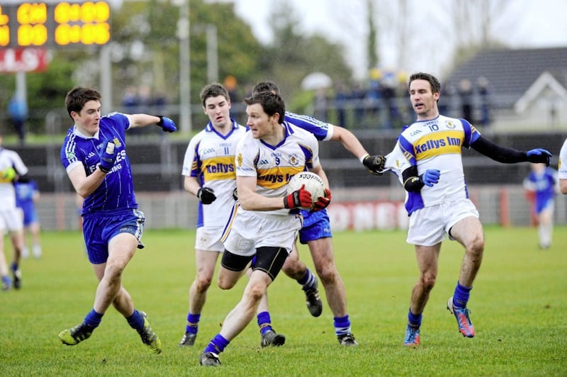 Enda McGinley in action for Errigal Ciaran during his playing pomp. The class of 2019 take on Trillick in Sunday&#39;s Tyrone final. Picture by Mark Marlow 