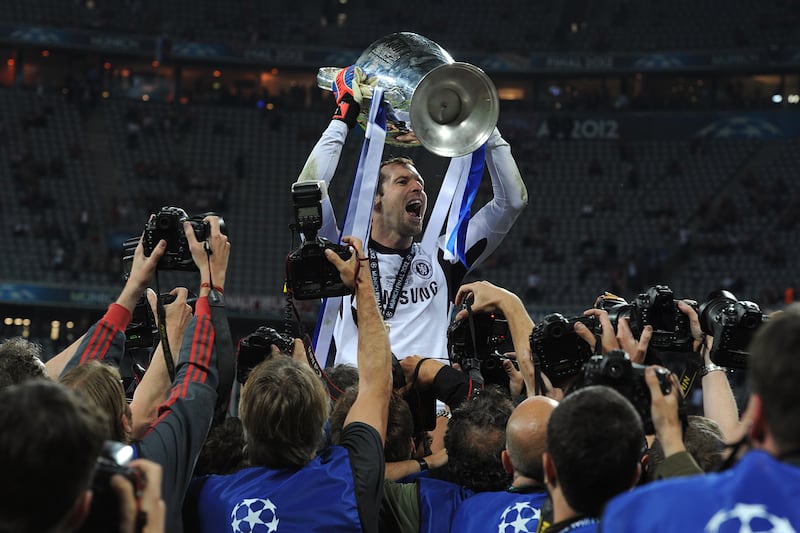 Cech won 13 trophies with Chelsea including the Champions League in 2012