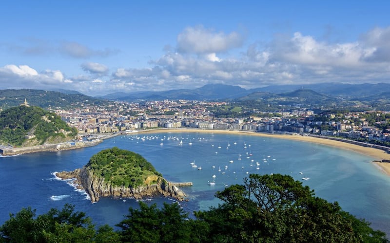 Donostia San Sebasti&aacute;n in the Basque Country, where GDP per capita is around thirty per cent higher than the national average. 