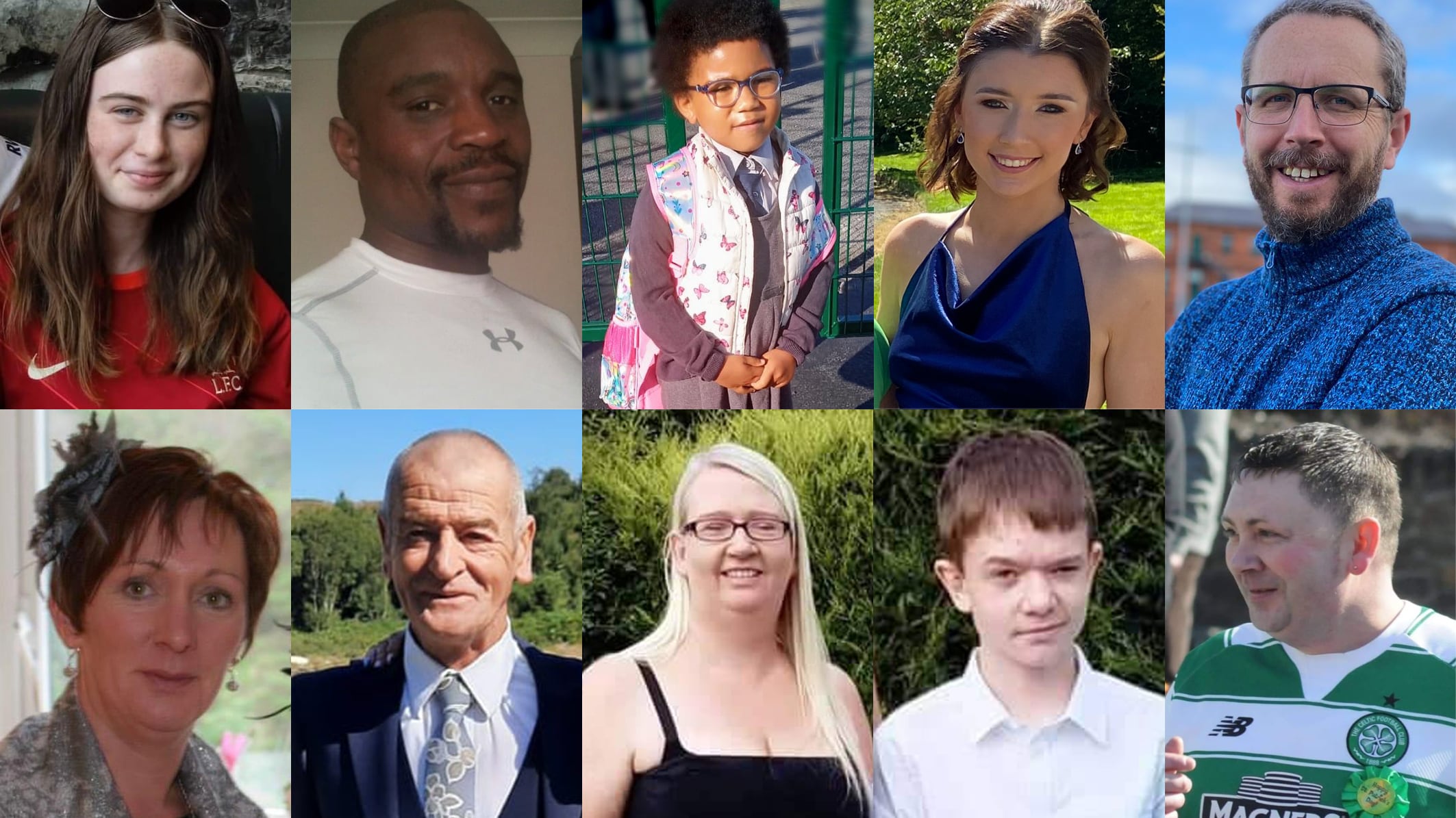 The 10 victims of the Creeslough tragedy
