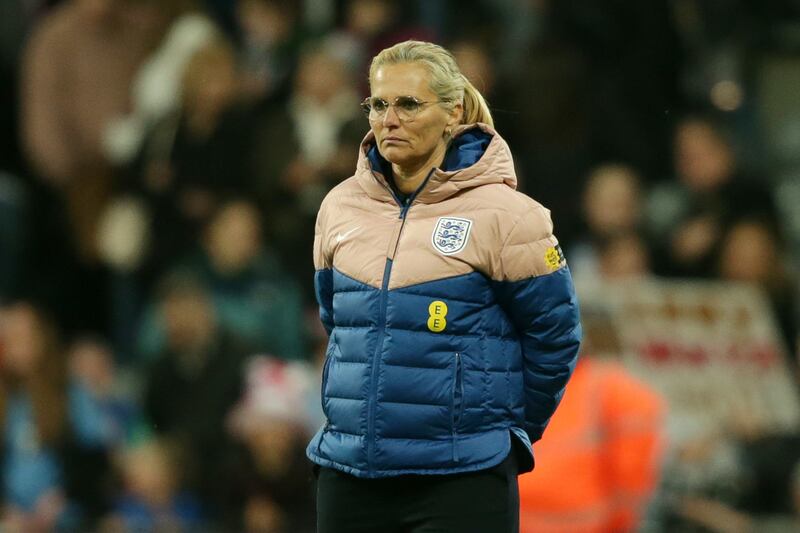 England head coach Sarina Wiegman is preparing for a behind-closed-doors friendly against the Netherlands