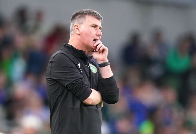 Republic of Ireland manager Stephen Kenny came in for stern criticism after defeat in Athens (Niall Carson/PA)