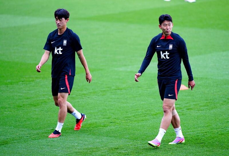 South Korea Training Session and Press Conference – Cardiff City Stadium – Wednesday 6th September