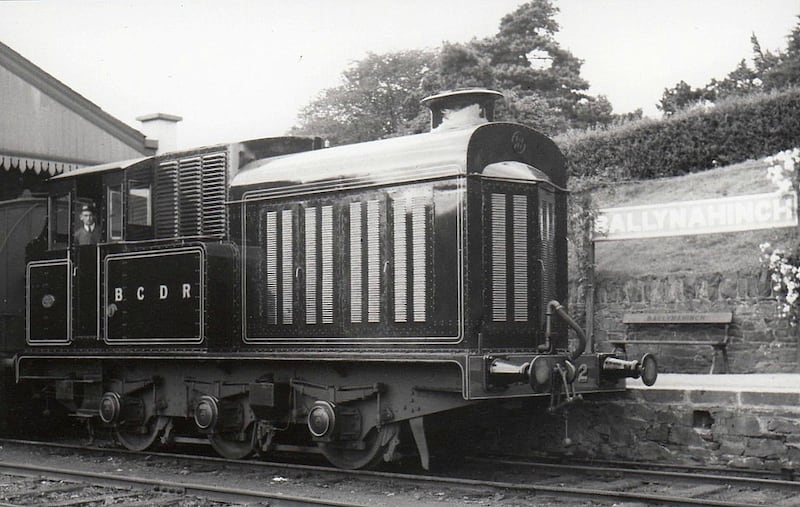 Belfast & County Down Railway "Harlandic" locomotive No. 2 at Ballynahinch