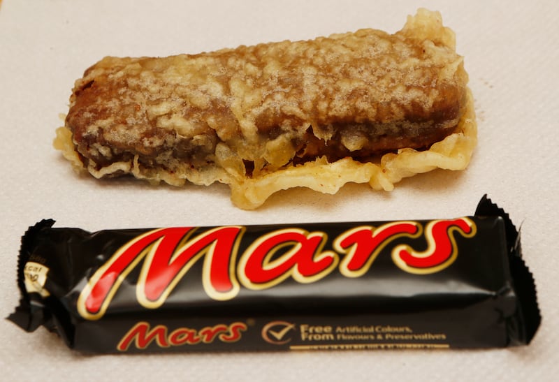 The deep fried Mars bar is a well known treat