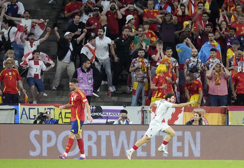 Spain had to recover from conceding an early own goal
