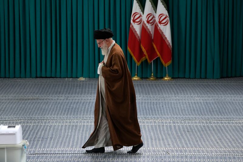 Iran is a theocracy under Supreme Leader Ayatollah Ali Khamenei (AP)