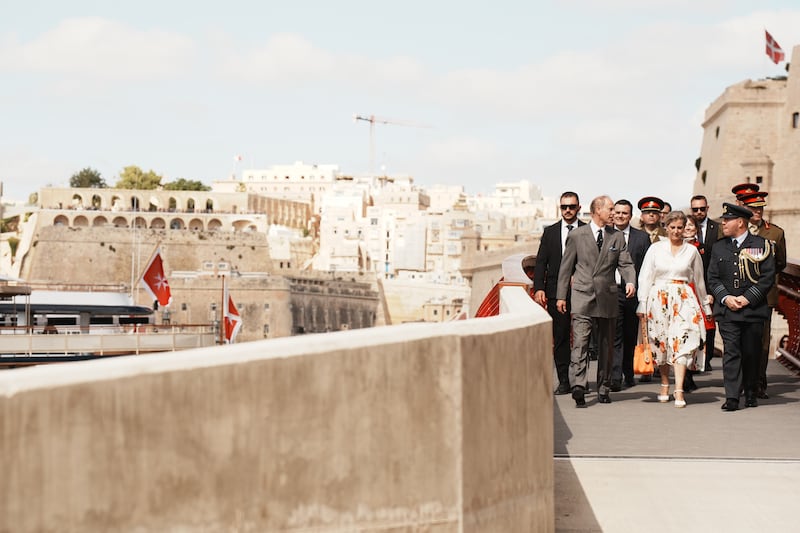 The trip marks the 60th anniversary of Malta’s independence and celebrates the country’s shared heritage and continuing collaboration with the UK