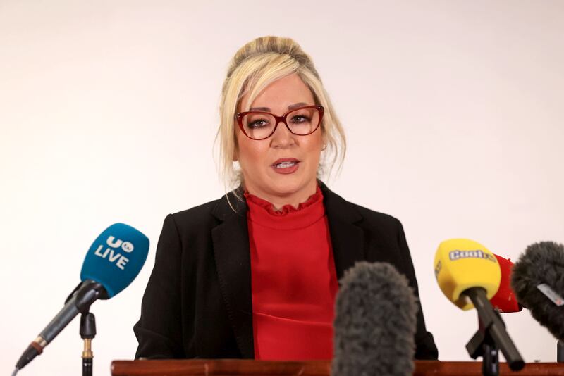 Michelle O’Neill said the hurt and suffering of the Troubles could not be disowned by republicans